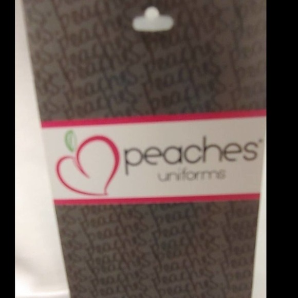 Uniform Shirt Jacket Top 2XL NEW White by Peaches by Peaches Uniforms - Picture 6 of 6
